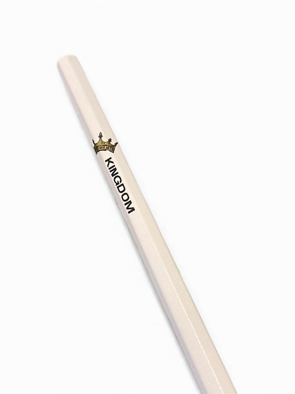 Kingdom White Carbon Elite Lacrosse Shaft
