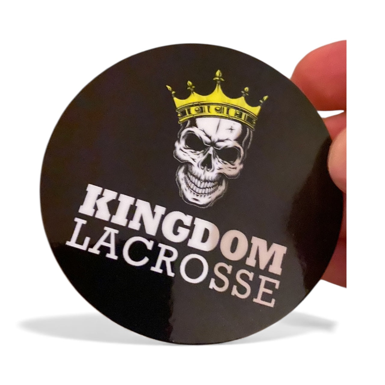 Kingdom Lacrosse Sticker - Free With Any purchase